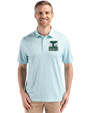 2026 Seattle FIFA World Cup Cutter & Buck Pike Eco Flora Print Recycled Mens Polo Fresh Mint Front