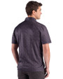 Cutter & Buck Pike Epic Confidence Fern Print Recycled Mens Big & Tall Polo Black Back
