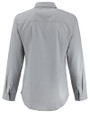 Cutter & Buck Skyline Recycled End on End Womens Long Sleeve Spread Collar Dress Shirt Black Mannequin Back