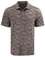Cutter & Buck Coastline Epic Comfort Camo Print Recycled Mens Polo Elemental Grey Mannequin