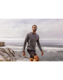 Cutter & Buck Prospect Epic Confidence Recycled Mens Big & Tall Hooded Pullover Elemental Grey Lifestyle