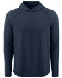 Cutter & Buck Prospect Epic Confidence Recycled Mens Big & Tall Hooded Pullover Navy Blue Mannequin