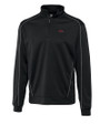 Arkansas Razorbacks Cutter & Buck Big & Tall DryTec Edge Half Zip Black Mannequin