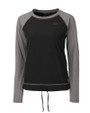 Arkansas Razorbacks Cutter & Buck Response Lightweight Hybrid Womens Pullover Windbreaker BL_MANN_HG 