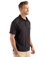 Chicago White Sox Cooperstown Cutter & Buck Prospect Epic Confidence Recycled Textured Stretch Mens Sport Polo Black Side