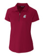 Washington State Cougars Cutter & Buck Forge Stretch Womens Short Sleeve Polo Chutney Mannequin