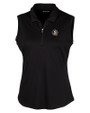 Florida State Seminoles Cutter & Buck Forge Stretch Womens Sleeveless Polo Black Mannequin