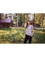 Cutter & Buck Forge Recycled Four-Way Stretch Heathered Womens Blade Top Polished Heather Lifestyle 1