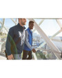 Cutter & Buck Stealth Recycled Hybrid Quilted Mens Windbreaker Jacket Liberty Navy Lifestyle 6