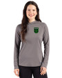 Austin FC - Cutter & Buck Prospect Recycled Featherlight Stretch Womens Hooded Pullover Elemental Grey Front