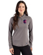 St. Louis City SC Cutter & Buck Prospect Recycled Featherlight Stretch Womens Quarter Zip Elemental Grey Front