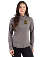 LAFC Cutter & Buck Prospect Recycled Featherlight Stretch Womens Quarter Zip Elemental Grey Front
