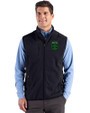 Austin FC - Cutter & Buck Hunts Point Recycled Fleece Mens Hybrid Full Zip Vest Black Front