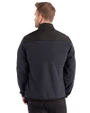 Minnesota United FC Cutter & Buck Hunts Point Recycled Fleece Mens Hybrid Full Zip Jacket
 Black Back