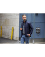 Cutter & Buck Rainier Recycled Insulated Puffer Mens Full Zip Shirt Jacket Dark Navy Lifestyle 6
