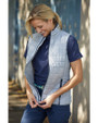 Cutter & Buck Rainier Recycled Insulated Puffer Womens Full Zip Vest Polished Medium Gray Lifestyle 5