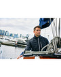 Cutter & Buck Rainier Recycled Insulated Puffer Mens Big & Tall Full Zip Jacket Black Lifestyle 7
