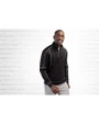 Clique Helsa Performance Knit Mens Half Zip Black Lifestyle