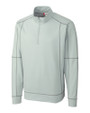 Clique Helsa Performance Knit Mens Half Zip Light Grey Mannequin
