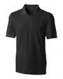 Cutter & Buck Forge Stretch Mens Big and Tall Polo Black Mannequin