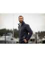 Cutter & Buck Rainier Recycled Insulated Puffer Mens Full Zip Jacket Dark Navy/Silver Lifestyle 3