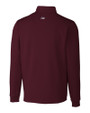 Cutter & Buck Traverse Recycled Stretch Mens Quarter Zip Bordeaux Mannequin Back