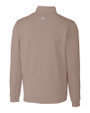 Cutter & Buck Traverse Recycled Stretch Mens Quarter Zip Mushroom Mannequin Back