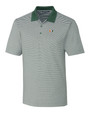 Miami Hurricanes Men's Forge Polo Tonal Stripe  1