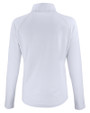 Atlanta Falcons Cutter & Buck Prospect Recycled Featherlight Stretch Womens Quarter Zip White Mannequin Back