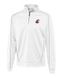 Washington State Cougars Cutter & Buck Men's CB DryTec Edge Half Zip White Mannequin