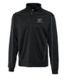 Virginia Tech Hokies Cutter & Buck Men's CB DryTec Edge Half Zip Black Mannequin