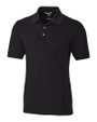 Cutter & Buck Advantage Epic Confidence Recycled Tri-Blend Pique Mens Polo Black Mannequin