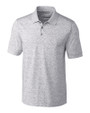 Cutter & Buck Advantage Tri-Blend Pique Mens Polo Elemental Grey Mannequin