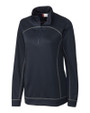 Clique Helsa Performance Knit Womens Half Zip
 Dark Navy Mannequin