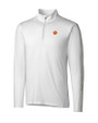 Clemson Tigers Cutter & Buck Pennant Sport Half Zip White Mannequin