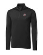 Ohio State Buckeyes - Cutter & Buck Pennant Sport Half Zip Black Mannequin
