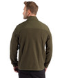 New York Giants Mono Cutter & Buck Hunts Point Recycled Fleece Mens Hybrid Full Zip Jacket
 Poplar Back