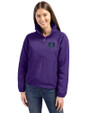 Arizona Diamondbacks City Connect- Cutter & Buck Charter Epic Versatility Recycled Womens Full Zip Jacket College Purple Front