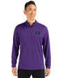 Arizona Diamondbacks City Connect- Cutter & Buck Virtue Recycled Featherlight Pique Mens Quarter Zip Pullover College Purple Front