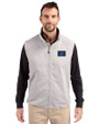 Arizona Diamondbacks City Connect- Cutter & Buck Charter Epic Versatility Recycled Packable Mens Full Zip Vest Polished Medium Gray Front