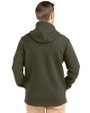Boston Red Sox City Connect- Cutter & Buck Roam Recycled Buttery-Soft Knit Mens Full Zip Hooded Jacket Poplar Back