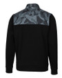Iowa Hawkeyes Cutter & Buck Discovery Windblock Hybrid Mens Print Jacket Black/Silver Mannequin Back