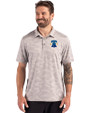 Philadelphia Phillies City Connect Cutter & Buck Coastline Recycled Double Peached Camo Print Mens Polo CONCRETE Front