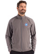 Tennessee Titans -  Cutter & Buck Adapt Recycled Soft Knit Stretch Mens Big & Tall Hybrid Full Zip Jacket Elemental Grey Front