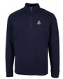 Arizona Wildcats Cutter & Buck Mens Coastal Half-Zip Liberty Navy Mannequin