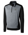 Purdue Boilermakers Cutter & Buck Big & Tall Replay Half Zip Black Mannequin