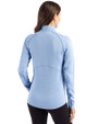 Tennessee Titans Mono -  Cutter & Buck Peshastin Recycled GridFleece Womens Half Zip Pullover​ Atlas Heather Back