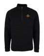Iowa State Cyclones Cutter & Buck Mens Coastal Half-Zip Black Mannequin