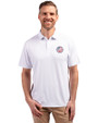 Tennessee Titans Americana -  Cutter & Buck Forge Recycled Four-Way Stretch Mens Polo White Front