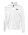 Pitt Panthers Cutter & Buck Men's CB DryTec Edge Half Zip White Mannequin